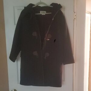 L.L. Bean Classic  Olive Green Coat.